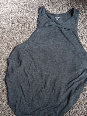 Mossimo Heather Charcoal Racerback Tank